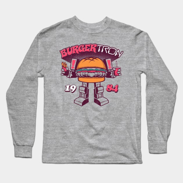 BurgerTRON '84 Long Sleeve T-Shirt by GiMETZCO!